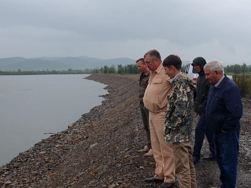 Дамбу на реке Онон отремонтировали в Акшинском районе Забайкалья 